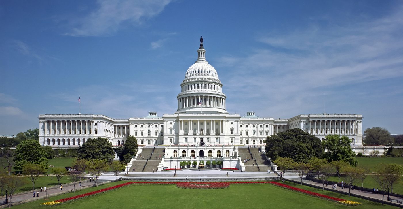 Washington'daki ABD Kongre Binası (Kapitol)